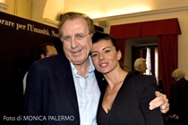 Michele Mirabella e Giovanna Rei
